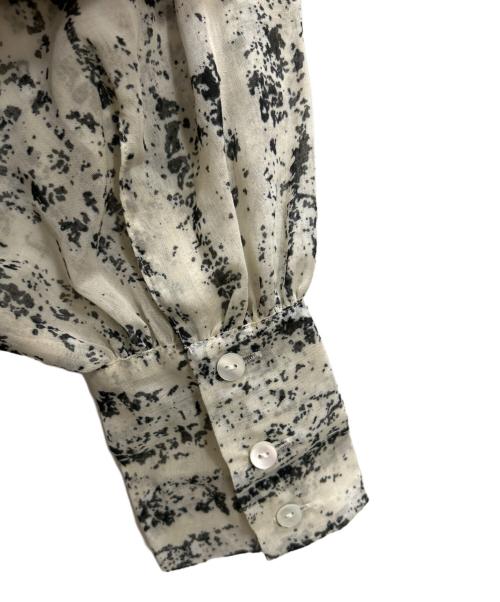 FRAY ID（フレイ アイディー）FRAY ID (フレイ アイディー) アートプリントフレアワンピース FRAY ID（フレイ アイディー）FWFO221217 アイボリー 未使用品の古着・服飾アイテム