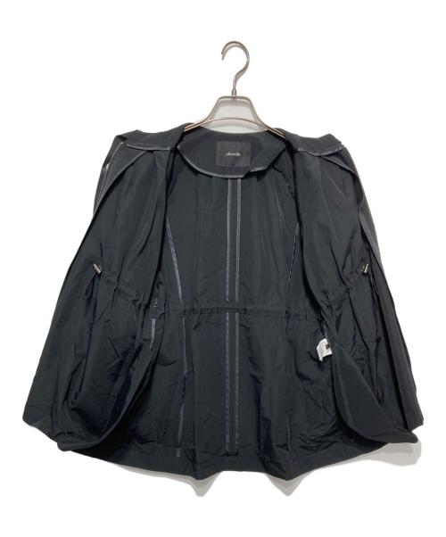 allureville（アルアバイル）allureville (アルアバイル) ソフトメモリーグログランブルゾン ブラック サイズ:2の古着・服飾アイテム