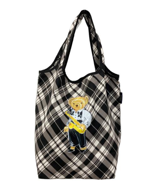 POLO RALPH LAUREN（ポロ・ラルフローレン）POLO RALPH LAUREN (ポロ・ラルフローレン) ポロベアトートバッグ グレーの古着・服飾アイテム