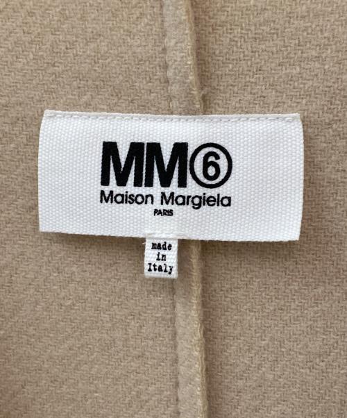 MM6 Maison Margiela（エムエムシックスメゾンマルジェラ）MM6 Maison Margiela (エムエムシックスメゾンマルジェラ) サイドシームノースリーブワンピース ベージュ サイズ:40の古着・服飾アイテム