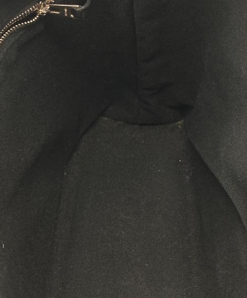 HERMES（エルメス）HERMES (エルメス) トートバッグ ブラック×ブラウンの古着・服飾アイテム