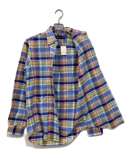 RALPH LAUREN（ラルフローレン）RALPH LAUREN (ラルフローレン) チェックシャツ ブルー サイズ:XS 未使用品の古着・服飾アイテム