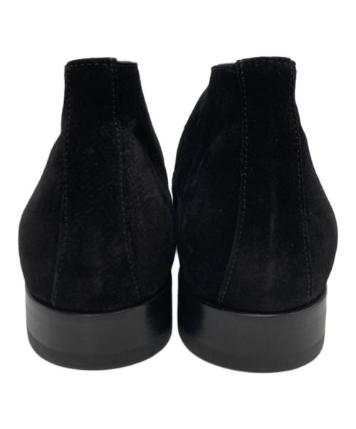 World Footwear Gallery（ワールドフットウェアギャラリー）World Footwear Gallery (ワールドフットウェアギャラリー) スウェードチャッカブーツ ブラック サイズ:39 1/2の古着・服飾アイテム