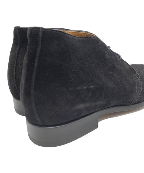 World Footwear Gallery（ワールドフットウェアギャラリー）World Footwear Gallery (ワールドフットウェアギャラリー) スウェードチャッカブーツ ブラック サイズ:39 1/2の古着・服飾アイテム