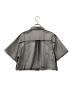 MAISON SPECIAL (メゾンスペシャル) See-through Layered Tulle Shirt グレー×ブラック サイズ:FREE：8000円