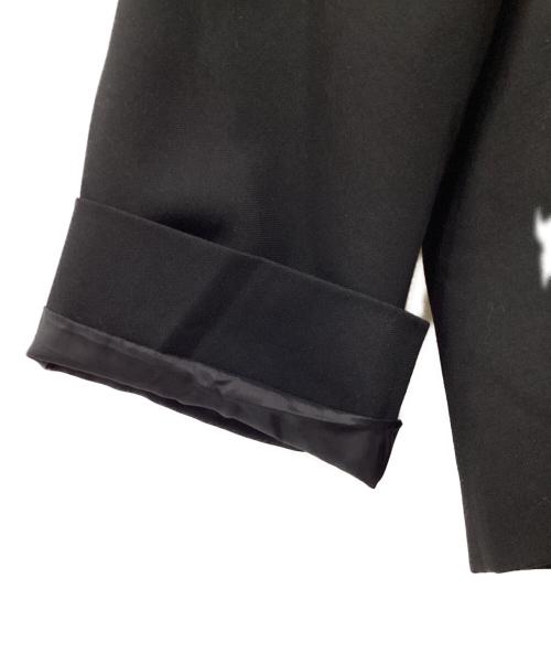 DRESSTERIOR（ドレステリア）DRESSTERIOR (ドレステリア) ブラックフォーマルノーカラージャケット ブラック サイズ:40の古着・服飾アイテム