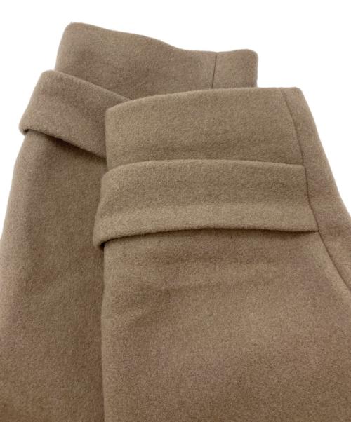 green label relaxing（グリーンレーベルリラクシング）green label relaxing (グリーンレーベルリラクシング) SENTDALE WOOL セントデールウール ノーカラー コート ブラウン サイズ:44の古着・服飾アイテム