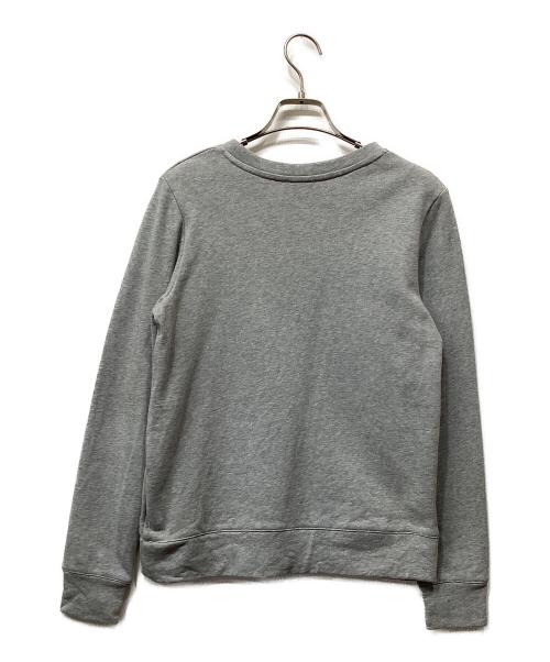 A.P.C.（アーペーセー）A.P.C. (アーペーセー) ロゴクルーネックスウェット グレー サイズ:XSの古着・服飾アイテム