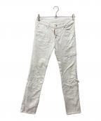 DSQUARED2ディースクエアード）の古着「Cool Girl Jean」｜ホワイト