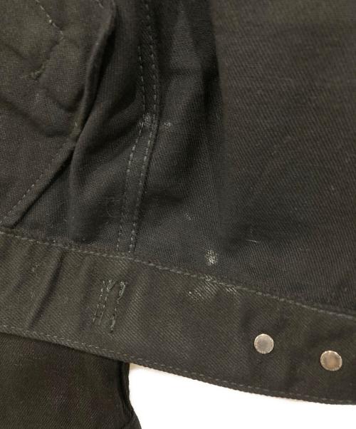 DSQUARED2（ディースクエアード）DSQUARED2 (ディースクエアード) ICON デニムジャケット ブラック サイズ:34の古着・服飾アイテム