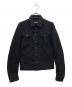DSQUARED2（ディースクエアード）の古着「ICON デニムジャケット」｜ブラック