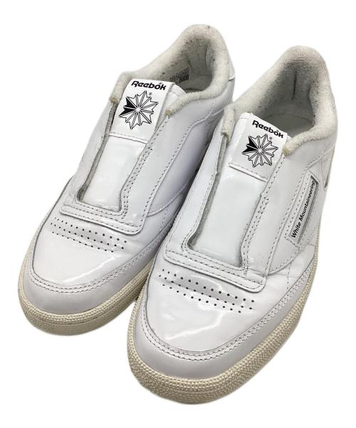 REEBOK（リーボック）REEBOK (リーボック) WHITE MOUNTAINEERING (ホワイトマウンテ二アニング) スリッポン ホワイト サイズ:23.5の古着・服飾アイテム