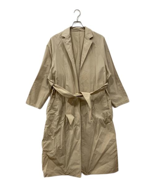 Pilgrim Surf+Supply（ピルグリム サーフサプライ）PILGRIM SURF+SUPPLY (ピルグリム サーフサプライ) ナイロンラップコート ベージュ サイズ:Sの古着・服飾アイテム