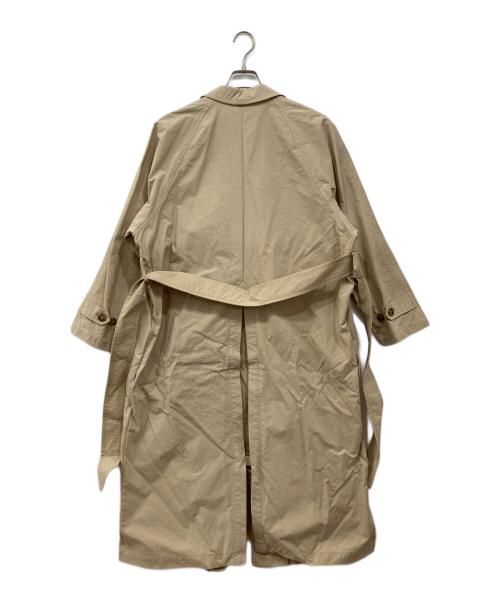 Pilgrim Surf+Supply（ピルグリム サーフサプライ）PILGRIM SURF+SUPPLY (ピルグリム サーフサプライ) ナイロンラップコート ベージュ サイズ:Sの古着・服飾アイテム