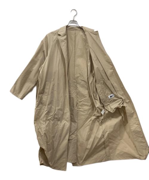 Pilgrim Surf+Supply（ピルグリム サーフサプライ）PILGRIM SURF+SUPPLY (ピルグリム サーフサプライ) ナイロンラップコート ベージュ サイズ:Sの古着・服飾アイテム