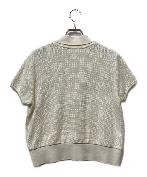 Ron Herman（ロンハーマン）Ron Herman (ロンハーマン) Flower Waffle Polo Shirt アイボリー サイズ:XSの古着・服飾アイテム