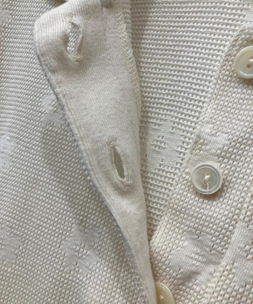 Ron Herman（ロンハーマン）Ron Herman (ロンハーマン) Flower Waffle Polo Shirt アイボリー サイズ:XSの古着・服飾アイテム