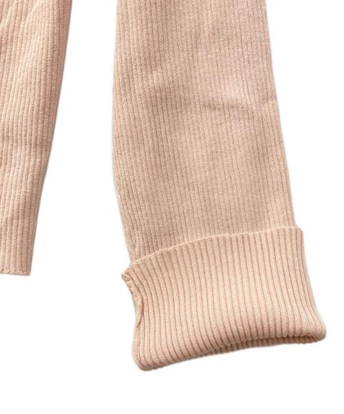 6(ROKU) BEAUTY&YOUTH（ロク ビューティーアンドユース）6(ROKU) BEAUTY&YOUTH (ロク ビューティーアンドユース) RIB SHIRT CARDIGAN ピンク サイズ:Freeの古着・服飾アイテム