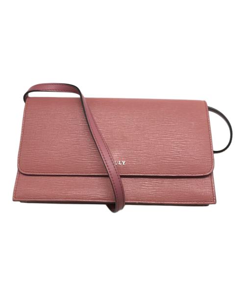 BALLY（バリー）BALLY (バリー) ショルダーウォレット ピンクの古着・服飾アイテム
