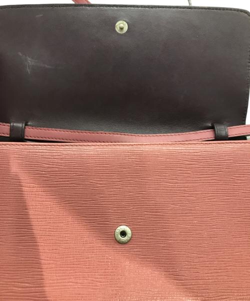 BALLY（バリー）BALLY (バリー) ショルダーウォレット ピンクの古着・服飾アイテム