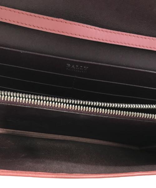 BALLY（バリー）BALLY (バリー) ショルダーウォレット ピンクの古着・服飾アイテム