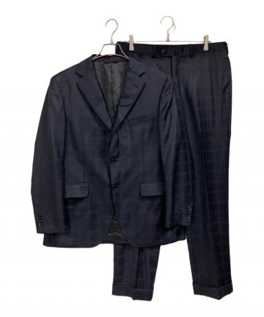未使用級 ミツミネ Ermenegildo Zegna スーツ 艶感 濃紺 中古・古着通販】MITSUMINE (ミツミネ) Ermenegildo Zegna ネイビー