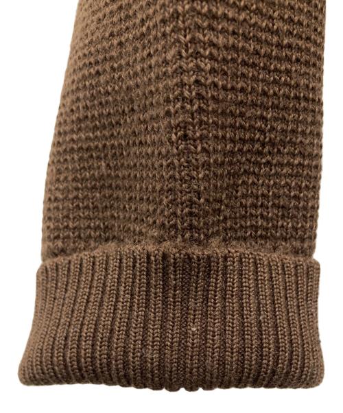 nanamica（ナナミカ）nanamica (ナナミカ) Hybrid Cardigan/ハイブリッドカーディガン ブラウン サイズ:X-SMALLの古着・服飾アイテム