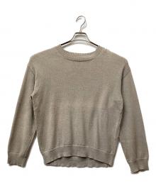 nanamica（ナナミカ）の古着「7G Crew Neck Sweater」｜ベージュ