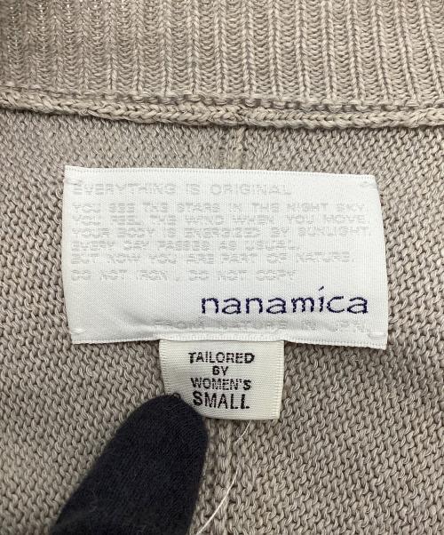 nanamica（ナナミカ）nanamica (ナナミカ) 7G Crew Neck Sweater ベージュ サイズ:SMALLの古着・服飾アイテム