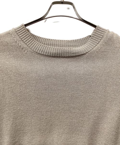 nanamica（ナナミカ）nanamica (ナナミカ) 7G Crew Neck Sweater ベージュ サイズ:SMALLの古着・服飾アイテム