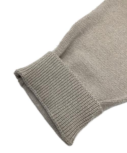nanamica（ナナミカ）nanamica (ナナミカ) 7G Crew Neck Sweater ベージュ サイズ:SMALLの古着・服飾アイテム