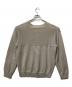 nanamica (ナナミカ) 7G Crew Neck Sweater ベージュ サイズ:SMALL：6000円