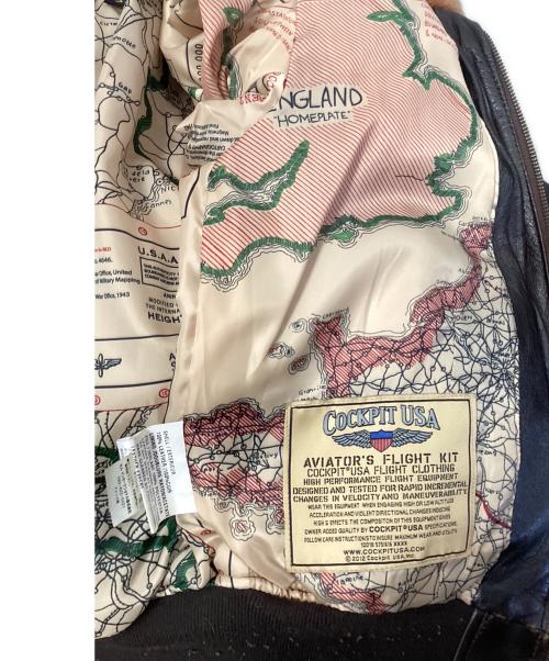 COCKPIT USA（コックピットユーエスエー）COCKPIT USA (コックピットユーエスエー) G-1フライトジャケット ブラウン サイズ:Sの古着・服飾アイテム
