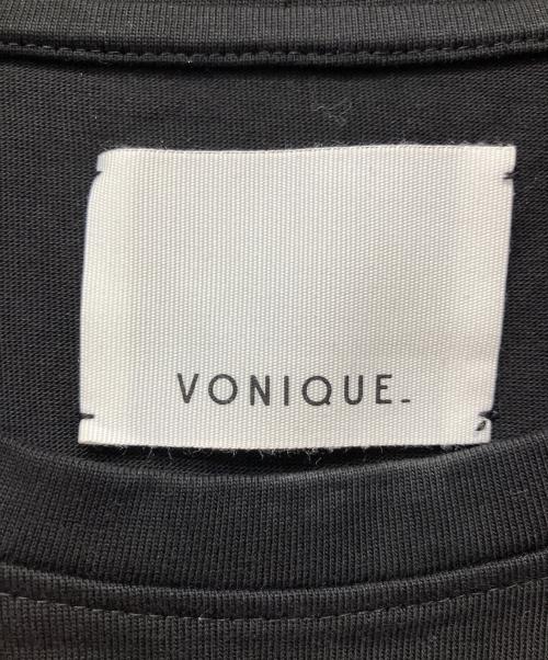 VONIQUE（ヴォニーク）VONIQUE (ヴォニーク) pointy sleeve one-piece ブラック サイズ:FREEの古着・服飾アイテム