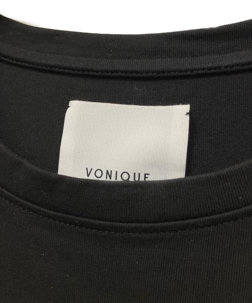 VONIQUE（ヴォニーク）VONIQUE (ヴォニーク) pointy sleeve one-piece ブラック サイズ:FREEの古着・服飾アイテム