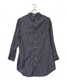 BALENCIAGA（バレンシアガ）の古着「PULLED SHIRT DRESS」｜ネイビー