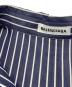 中古・古着 BALENCIAGA (バレンシアガ) PULLED SHIRT DRESS ネイビー サイズ:SIZE 36（S）：11000円