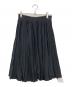 GUCCI（グッチ）の古着「シルクプリーツスカート」｜ブラック