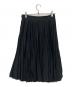 GUCCI (グッチ) シルクプリーツスカート ブラック サイズ:40：20000円