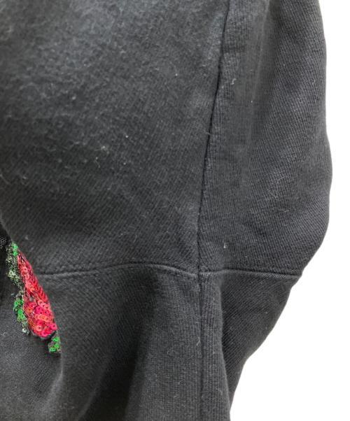 GUCCI（グッチ）GUCCI (グッチ) スパンコールタイガーフーディー ブラック サイズ:XSの古着・服飾アイテム