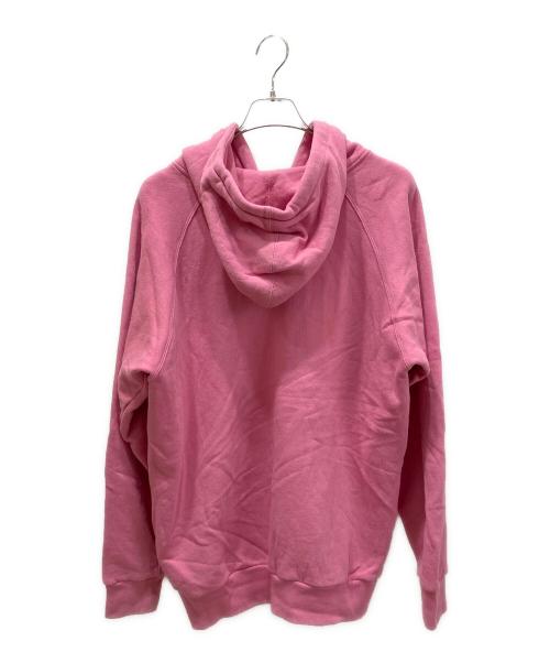 GUCCI（グッチ）GUCCI (グッチ) Embroidered Saturn Hoodie ピンク サイズ:Mの古着・服飾アイテム