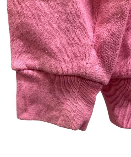 GUCCI（グッチ）GUCCI (グッチ) Embroidered Saturn Hoodie ピンク サイズ:Mの古着・服飾アイテム