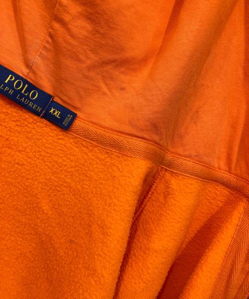 POLO RALPH LAUREN（ポロ・ラルフローレン）POLO RALPH LAUREN (ポロ・ラルフローレン) ジップパーカー オレンジ サイズ:XXLの古着・服飾アイテム