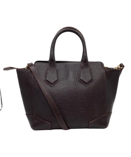 Vivienne Westwood（ヴィヴィアンウエストウッド）Vivienne Westwood (ヴィヴィアンウエストウッド) 2WAYレザーショルダーバッグ ブラウン サイズ:下記参照の古着・服飾アイテム