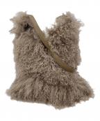 UNITED ARROWSユナイテッドアローズ）の古着「UWCB ファー ショルダーバッグ」｜ベージュ