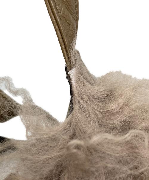 UNITED ARROWS（ユナイテッドアローズ）UNITED ARROWS (ユナイテッドアローズ) UWCB ファー ショルダーバッグ ベージュの古着・服飾アイテム