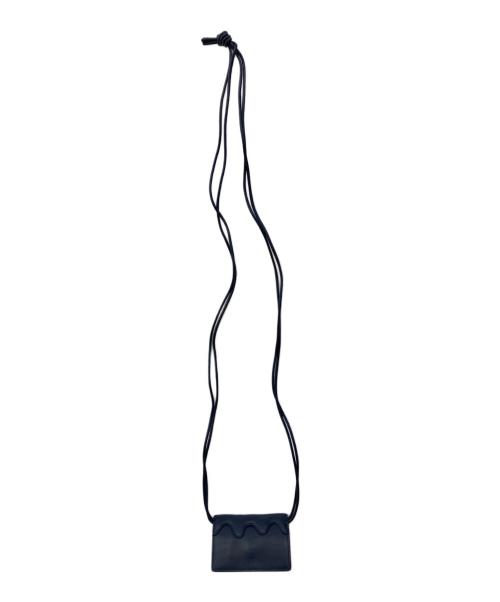 marimekko（マリメッコ）marimekko (マリメッコ) Lokki ベルトバッグ ネイビーの古着・服飾アイテム