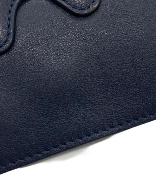 marimekko（マリメッコ）marimekko (マリメッコ) Lokki ベルトバッグ ネイビーの古着・服飾アイテム