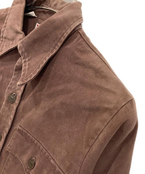 LEVI'S（リーバイス）LEVI'S (リーバイス) ワークシャツ ブラウン サイズ:Mの古着・服飾アイテム