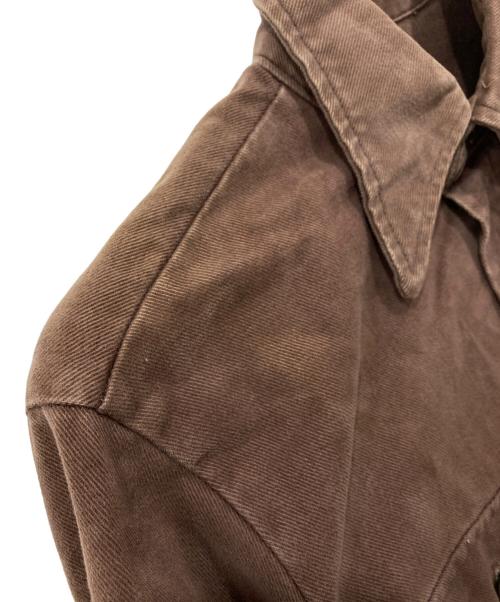LEVI'S（リーバイス）LEVI'S (リーバイス) ワークシャツ ブラウン サイズ:Mの古着・服飾アイテム
